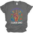 Elder Emo Nostalgia Skeleton Hand Unisex Jersey T-Shirt Elder Emo Nostalgia Skeleton Hand Unisex Jersey T-Shirt