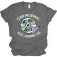 Elder Millennials Embracing 90s CDs Nostalgia Vibes Unisex Jersey T-Shirt