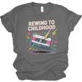 Elder Millennials Embracing 90s Rewind Nostalgia Vibes Unisex Jersey T-Shirt Elder Millennials Embracing 90s Rewind Nostalgia Vibes Unisex Jersey T-Shirt