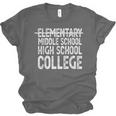Elementary Graduation Elementary Middle School Graduation Unisex Jersey T-Shirt