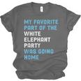 Elephant Party For Introvert Going Unisex Jersey T-Shirt