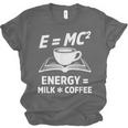 EMC2 Energy Milk x Coffee Science Book Math Lover Unisex Jersey T-Shirt