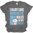 I Enjoy Long Romantic Walks To My Fridge Introvert Unisex Jersey T-Shirt