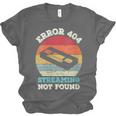 Error 404 Streaming Not Found Nostalgia VHS Retro Tape Unisex Jersey T-Shirt Error 404 Streaming Not Found Nostalgia VHS Retro Tape Unisex Jersey T-Shirt