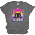 Ew Cat Misanthrope Introvert Synthwave 80s Unisex Jersey T-Shirt Ew Cat Misanthrope Introvert Synthwave 80s Unisex Jersey T-Shirt