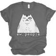 Ew People Introvert Sayings Sarcastic Cat Quote Unisex Jersey T-Shirt Ew People Introvert Sayings Sarcastic Cat Quote Unisex Jersey T-Shirt