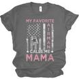 My Favorite Airman Calls Me Mama Airman Graduation Mom Unisex Jersey T-Shirt