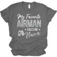 My Favorite Airman Calls Me Nana US Air Force Graduation Unisex Jersey T-Shirt