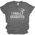 I Finally Graduated Back To Gaming Gamer Graduation Unisex Jersey T-Shirt