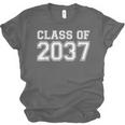 First Grade Class Of 2037 First Day School Graduation Kids Unisex Jersey T-Shirt