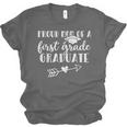 First Grade Graduation Mom Shirt Proud Mom First Grader Unisex Jersey T-Shirt