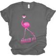 Flamingo Nailed It Graduation Flamingo Unisex Jersey T-Shirt