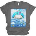 Frutiger Aero Aesthetic Tech Book Butterfly Unisex Jersey T-Shirt