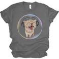 Frutiger Aero Cat Wearing Headphones Bubble 2000s Gen-Z Meme Unisex Jersey T-Shirt Frutiger Aero Cat Wearing Headphones Bubble 2000s Gen-Z Meme Unisex Jersey T-Shirt
