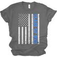 Funny Class Of 2021 American Flag Senior Graduation Unisex Jersey T-Shirt