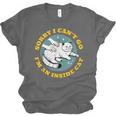 Funny Introvert Cat I Can't Go I'm An Inside Cat Homebody Unisex Jersey T-Shirt