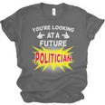 Future Politician Graduation For Kids And Graduates T-Shirt Unisex Jersey T-Shirt