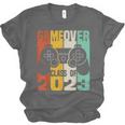 GAME OVER Class Of 2023 Video Games Vintage Graduation Gamer Unisex Jersey T-Shirt