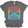 Game Over Class Of 2026 Shirt Students Last Day Graduation Unisex Jersey T-Shirt