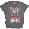 This Girl Loves Books And Gnomes Gardener Dwarf Garden Gnome Unisex Jersey T-Shirt This Girl Loves Books And Gnomes Gardener Dwarf Garden Gnome Unisex Jersey T-Shirt