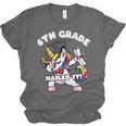 Girls Dabbing Unicorn 6th Sixth Grade Nailed It Graduation Unisex Jersey T-Shirt