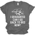 Can I Go Back To Bed Shirt Graduation 2026 For Him Her Unisex Jersey T-Shirt
