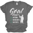 Goal Digger Diploma Master s Bachelor s Master Graduation Unisex Jersey T-Shirt
