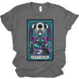 Gothic Girl Tarot Card Introverted Reader And Reading Unisex Jersey T-Shirt