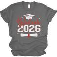 Graduate 2026 For Class Of 2026 Graduation Unisex Jersey T-Shirt