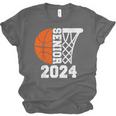Graduate Senior Class Of 2024 Basketball Player Graduation Unisex Jersey T-Shirt