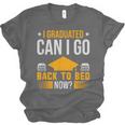I Graduated Can I Go Back To Bed Now Graduation College Unisex Jersey T-Shirt