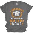 I Graduated Can I Go Back To Bed Now Graduation Unisex Jersey T-Shirt