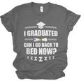 I Graduated Can I Go Back To Bed Now School Graduation Unisex Jersey T-Shirt