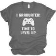 I Graduated Time To Level Up Graduation T-Shirt Unisex Jersey T-Shirt