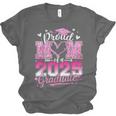 Graduation 2025 Proud Mom Of 2025 Graduate Floral Women Unisex Jersey T-Shirt