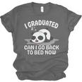 Graduation Animal Zoo Panda Bear I Graduated Panda Student Unisex Jersey T-Shirt