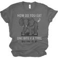 Graduation Apparel How To Eat Elephant One Bite At A Time Unisex Jersey T-Shirt