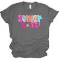 Graduation Class Of 2026 Senior Pink Coquette Bow 2026 Grade Unisex Jersey T-Shirt
