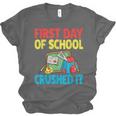 Graduation First Day Of School Crushed It Unisex Jersey T-Shirt