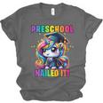 Graduation Preschool Unicorn Nailed It Pre-K Girls Grad Unisex Jersey T-Shirt