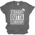 Graduation Shirt Straight Outta Elementary Unisex Jersey T-Shirt