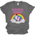 Graduation Unicorn Superstar Magical Colorful Rainbow Tshirt Unisex Jersey T-Shirt