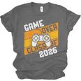 Graduation Video Gamer Game Over Class Of 2026 Senior Unisex Jersey T-Shirt
