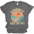 Groovy Like The 70s Aesthetic Nostalgia 1970's Retro Unisex Jersey T-Shirt