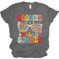 Groovy Goodbye 7th Grade Graduation Hello Summer Kids Unisex Jersey T-Shirt
