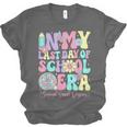 Groovy In My Last Day Of School Era Second Grade Graduation Unisex Jersey T-Shirt