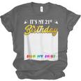 Guestbook My 21st Birthday Sign My Shirt Birthday Party Unisex Jersey T-Shirt