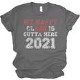 My Happy Class Is Outta Here 2021 Shirt Graduation Unisex Jersey T-Shirt