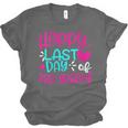 Happy Last Day Of Third 3rd Grade Teacher Student Graduation Unisex Jersey T-Shirt