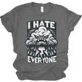 I Hate Everyone Introvert Anti-Social Dark Humor Unisex Jersey T-Shirt